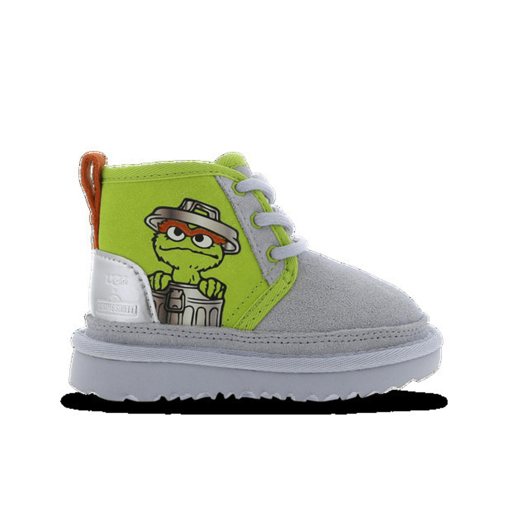 UGG Boys UGG X Oscar Neumel II Shoes, Green/Grey, 8